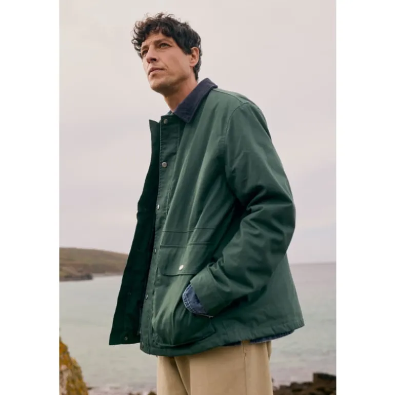 Seasalt Cornwall Men's Marlin Organic Cotton Coat | Coats & Jackets